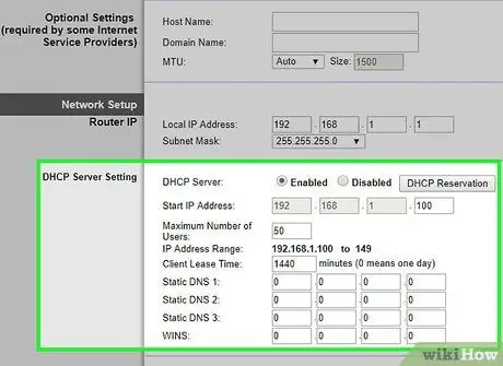 Sanidi Router ya Kutumia DHCP Hatua ya 17