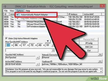 Alterar o endereço Mac de um computador no Windows Etapa 21