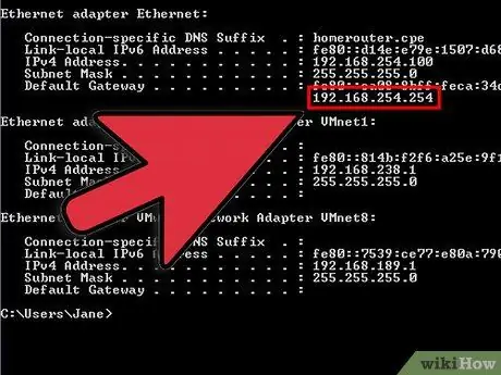 Router parolunu dəyişdirin 3 -cü addım