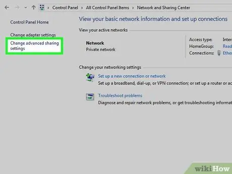 Configureu una xarxa d'ordinadors Pas 11