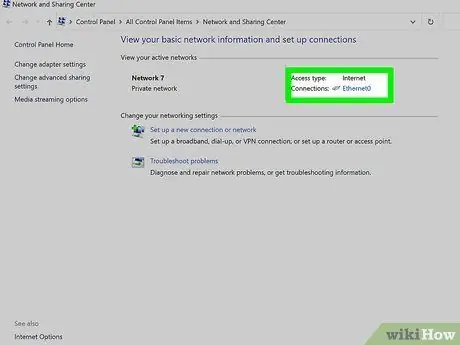 Tingnan ang Mga Konektibong Koneksyon sa Network (Windows) Hakbang 5