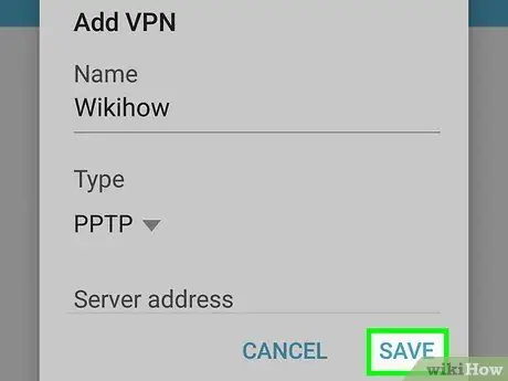 Konfiguroni një VPN Hapi 36