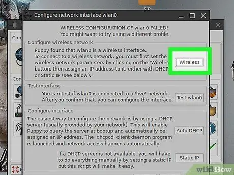 Set up a Wireless Network in Puppy Linux Step 11