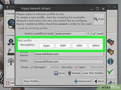 Teeb tsa Wireless Network hauv Puppy Linux Kauj Ruam 13