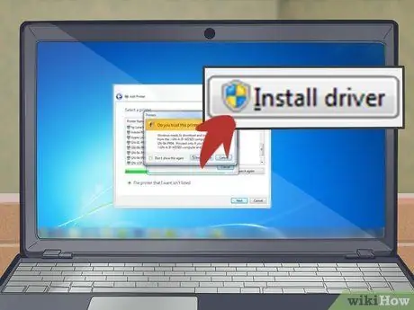 Printera iestatīšana tīklā ar Windows 7 24. darbība