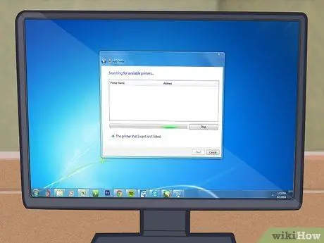 Postavljanje pisača na mreži sa sustavom Windows 7 7. korak