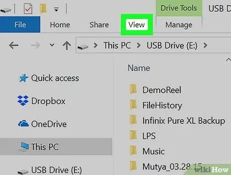 Abra los archivos ocultos en un pendrive USB Paso 6