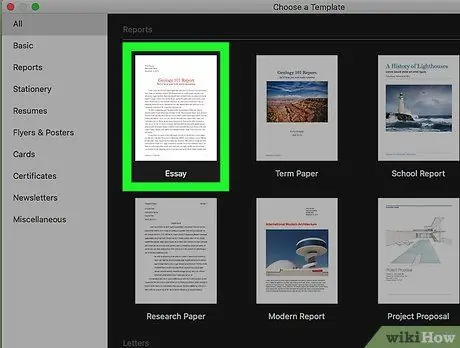 Chuyển đổi trang sang PDF trên Mac Bước 2