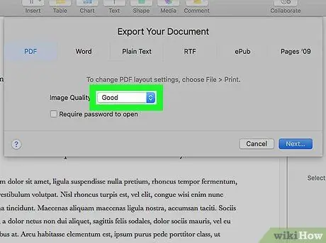 Tukar Halaman ke PDF pada Mac Langkah 7