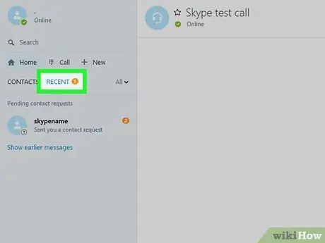 Accepteu una sol·licitud de contacte a Skype en un PC o Mac Pas 3