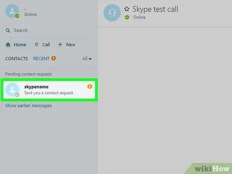 Принятие запроса на контакт в Skype на ПК или Mac Шаг 4