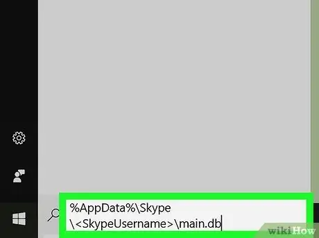 Avage arvutis või Macis Skype'is fail Main. Db 2. samm