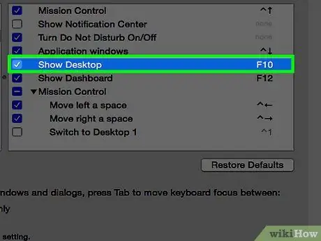 Quickly Show the Desktop on a Mac Step 11