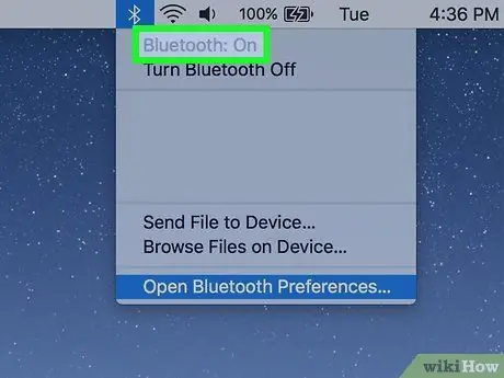 Ieslēdziet Bluetooth datorā vai Mac datorā 7. darbība