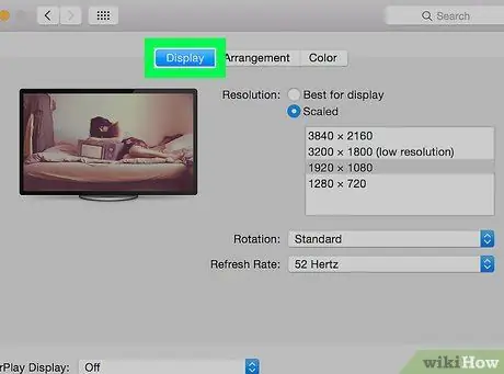 Modifier un taux de rafraîchissement du moniteur sur PC ou Mac Étape 3