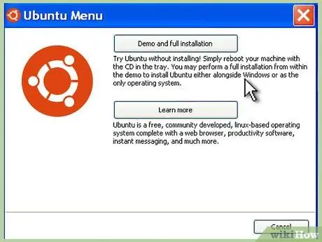 Kaksoiskäynnistys Windows XP ja Ubuntu Vaihe 1