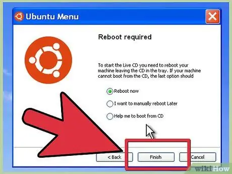 Қос жүктеу Windows XP және Ubuntu 2 -қадам