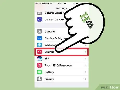 Ajusteu el volum a iOS 10 Pas 8