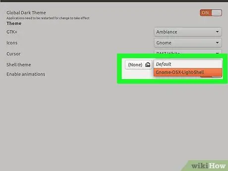 Schimbați temele pe Ubuntu cu Gnome Tweak Tool Pasul 16