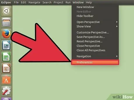 Baguhin ang Mga setting ng Default na Format sa Eclipse Hakbang 1