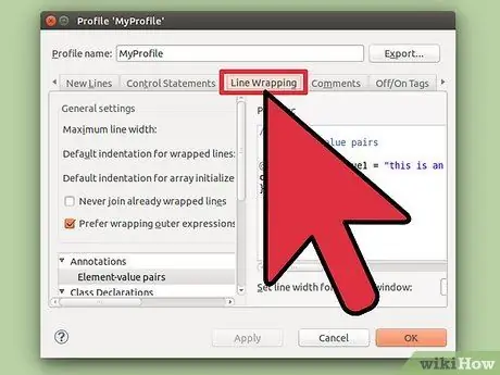 Change the Default Format Settings in Eclipse Step 12