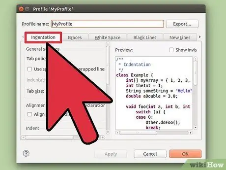 Ändern Sie die Standardformateinstellungen in Eclipse Schritt 6