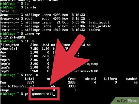 Gnome'u Arch Linux Adım 3'e yükleyin