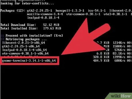 Instalirajte Gnome na Arch Linux korak 4. korak