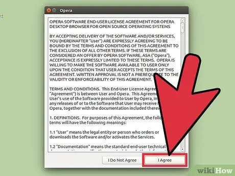 Įdiekite „Opera“naršyklę per terminalą „Ubuntu“10 veiksme