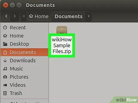 I-unzip ang mga File sa Linux Hakbang 2