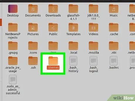 Įdiekite temas „Ubuntu“21 veiksme