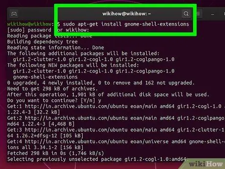 Ubuntu Addım 31 -də Mövzular quraşdırın