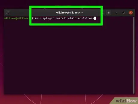 Installera teman i Ubuntu Steg 7