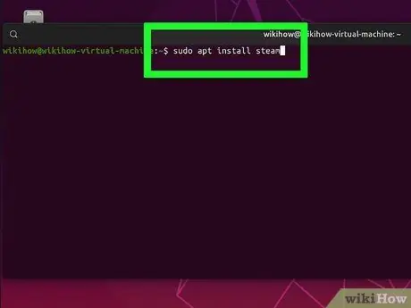 Instale Steam en Linux Paso 9