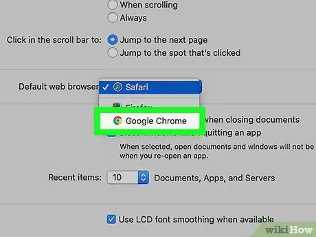 Ubah Browser Web Default di Mac Langkah 7