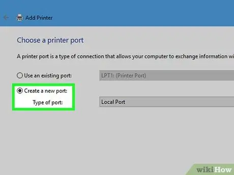 USB принтерийг сүлжээнд холбох 11 -р алхам