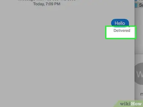 Узнайте, было ли доставлено сообщение в сообщениях Apple Шаг 11
