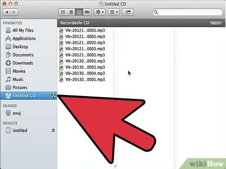 Burn a CD Using Mac OS X Step 10