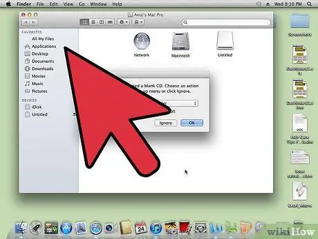 Mac OS X istifadə edərək CD yazın Adım 8