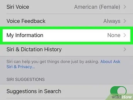 Change Your Name for Siri Step 8