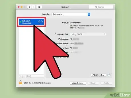 Alterar o endereço IP em um Mac Etapa 11