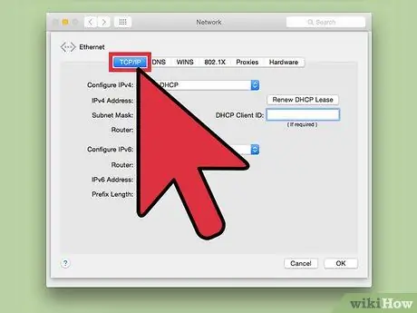 Alterar o endereço IP em um Mac Etapa 5