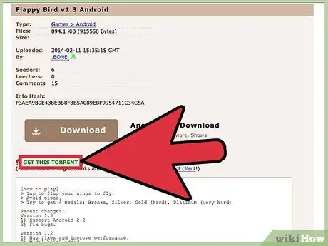 Download a Torrent on Mac with uTorrent Step 5