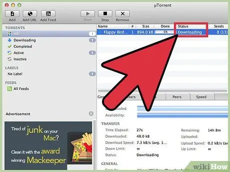 UTorrent 7 менен Macтан Torrent жүктөп алыңыз