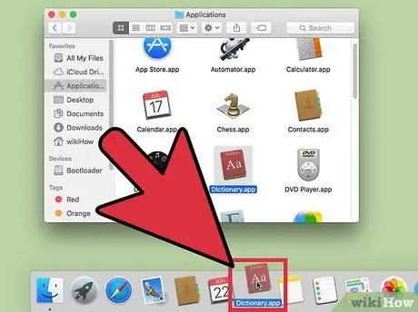 Mac kompyuterining dock -dan dastur belgisini qo'shish va o'chirish 3 -qadam