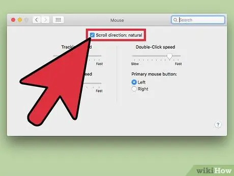 Изменение направления прокрутки на Mac Шаг 9