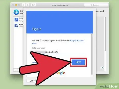 Add a Google Account to a Mac Step 6