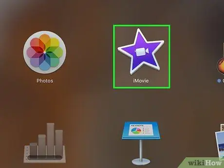 Voeg 'n video by iMovie Stap 1