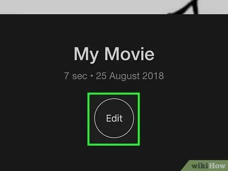 Добавяне на видео към iMovie Стъпка 13