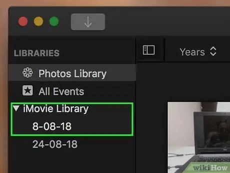 Добавяне на видео към iMovie Стъпка 6